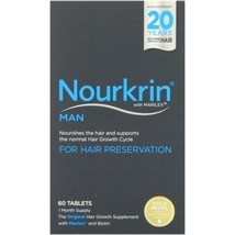 Nourkrin Hair Growth Tablets for Man x 60 - £40.75 GBP