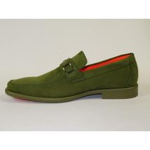 Men's TAYNO Shoes Soft Micro Suede Slip-on Loafer THE CAPRIO S Green image 5
