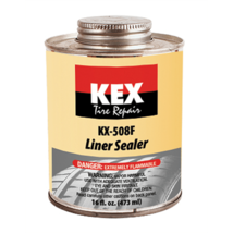 KEX Tire Repair Liner Sealer, Flammable, 16 oz. Brush Top Can - $1,176.77 MXN