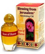 Rose of Sharon Jerusalem Anointing Oil 12ml from the Holy Land Bible - £12.55 GBP