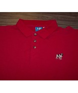 Vintage Vintage BIG DOGS Polo Dress Shirt YOUTH XL 18-20 Red Fits Adult ... - $462.19 MXN