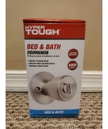Bed And Bath Doorknob Stainless Steel Finish Hyper Tough New - €8,67 EUR