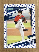 2021 Donruss Independence Day #175 Max Fried Atlanta Braves - £2.13 GBP