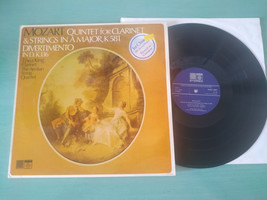 Mozart Quintet For Clarinet &amp; Strings Aeolian Quartet - LP 12 &quot; vinile V... - $17.22