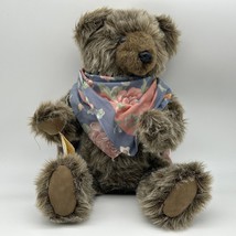 Artist Made Bear By Gena Lee Acrylic 21” Vintage - £43.10 GBP