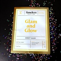 Timeless Beauty Bar Glow &amp; GlamSheet Mask New In Package - $180.91 MXN