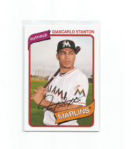 Giancarlo Stanton (Miami Marlins) 2012 Topps Archives Card #130 - £4.00 GBP