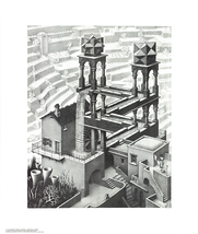 M.C. Escher Waterfall - $49.50