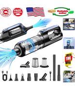 Powerful Cordless Vacuum &amp; Air Duster – 130W Motor, Easy Clean for Home ... - $111.89 CAD