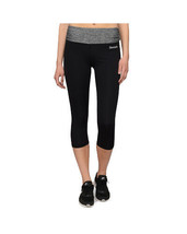 Bench Womens Black with Heather Gray Rajak Capri Yoga Fitness Pants BLNF... - $29.95