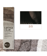 EARTHIA COLOR Clean Vegan Hair Color by BBCOS  (2/0- darkest brown) - £20.64 GBP