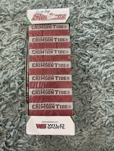 Alabama Crimson Tide Table Top Stackers Wild Sports Jenga Style Tailgate Game - £12.70 GBP