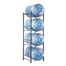 VEVOR 4 Tiers Water Jug Holder Single Row Water Bottle Rack for 4 Bottle... - $50.98