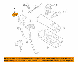 FORD OEM-Egr Valve Gasket E6AZ9D476B - $10.88