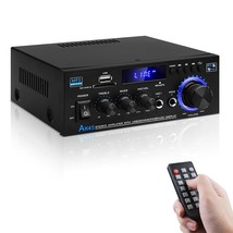 Bluetooth 5.0 Hifi Stereo Mini Power Amplifier With Ak45 Bluetooth Audio - $46.49