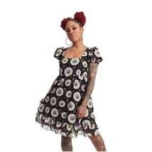 Sourpuss Jeepers Creepers Cream Puff Dress Size XL - $54.45