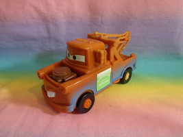Disney Pixar Cars Tow Mater Brown Plastic Tow Truck - electronics not working - £3.92 GBP