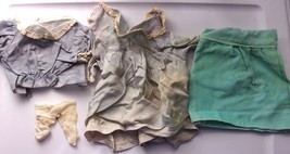 Vintage Handmade Baby Doll Skirt Dress Top &amp; Stockings - $4.09 CAD