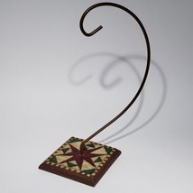 Jim Shore Quilt Ornament Holder Hanger 105184T Heartwood Creek 2002 NIB - £15.14 GBP