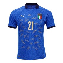 Official Italy Home Authentic Signed Jersey 2020-2021 (Authentic) - $499.99