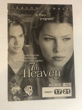 7th Heaven Tv Guide Print Ad Barry Watson Jessica Biel TPA12 - £4.67 GBP
