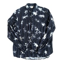Ksubi Men’s Starz Print Long Sleeve Button Up Sz M Black Viscose $170 - $29.65