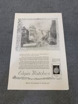 National Geographic August 1920 Elgin Watches Vintage Print Ad Great Clo... - $11.88