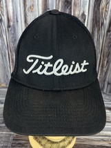 New Era Titleist FJ Pro V1 White on Black Mesh Back Fitted Baseball Cap - Youth - £7.53 GBP