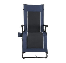 Ozark Trail Quad Zero Gravity Lounger Camping Chair,Adult, 20.3lbs, Blue - £88.55 GBP