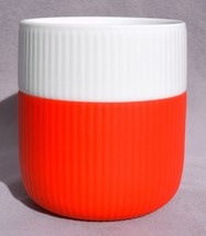 Royal Copenhagen Fluted Contrast Mug 11 Oz. 1016821 Scarlet Red New In Box - £33.81 GBP