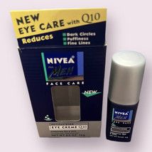 NIVEA for Men Face Care Revitalizing Eye Crème Q10 SPF6 Fragrance Free 0.5oz NIB - $89.95