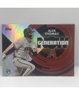 2022 Topps Series Update Alek Thomas Generation Now GN-76 Arizona Diamon... - £1.54 GBP