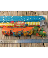 RUSS ~ Yesterday&#39;s Favorites Wind up Retro 12” Tin Train ~ GUC ~ SHIPS FREE - £13.36 GBP