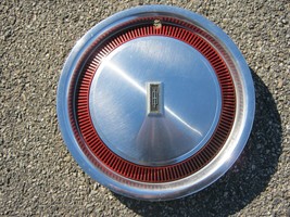 One genuine 1978 to 1986 Oldsmobile Cutlass 14 inch hubcap wheel cover red - £18.40 GBP