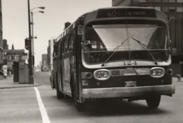 Bus Chicago Transit Authority CTA #124 Route 60 Blue Island Downtown Photo - £7.55 GBP