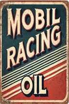 Mobil Exxon Retro Vintage Gas Gasoline Oil Tin Sign 8x12 inches Station J - $34.91 CAD