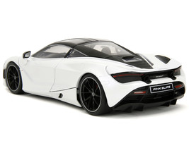 McLaren 720S White Metallic with Black Top &quot;Pink Slips&quot; Series 1/24 Diecast M... - £34.11 GBP