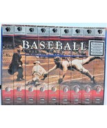 Baseball: A Film by Ken Burns - Nine Inning Boxed Set (VHS, 1997, 9-Tape Set) - $23.76