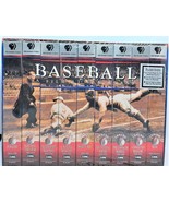 Baseball: A Film by Ken Burns - Nine Inning Boxed Set (VHS, 1997, 9-Tape... - £17.72 GBP