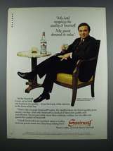 1984 Smirnoff Vodka Ad - My Hotel Recognizes Quality - £14.52 GBP