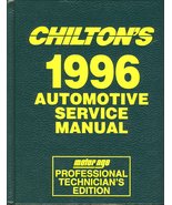 Chilton&#39;s 1996 Automotive Service Manual [Hardcover] Chilton Automotive ... - £74.39 GBP
