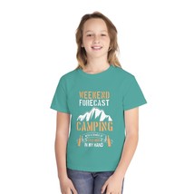 Boys Camping T-Shirt - Weekend Forecast: Cold Beer - £21.01 GBP