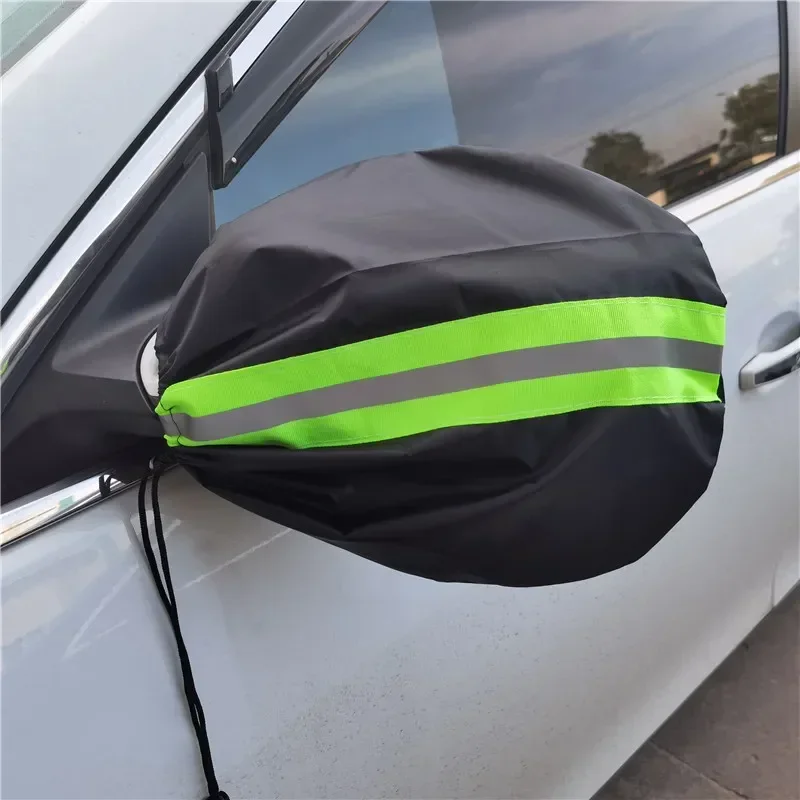 Universal Car Mirror Cover 2 Pcs/Pair Left and Right Rearview Mirror Protective - £9.26 GBP