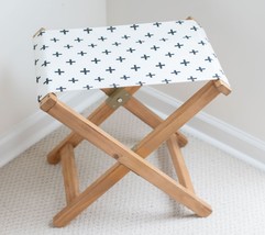 Collapsible Indoor/Outdoor Wood Camp Chair by Lauren McBride in - £155.03 GBP