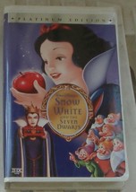 Nice Gently Used Walt Disney&#39;s Snow White Vhs Movie Video, Very Good Condition - £6.32 GBP