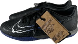 Nike Phantom GX Academy IC Shoes Black Royal Blue DD9475-040 Men&#39;s 10.5 - £59.30 GBP