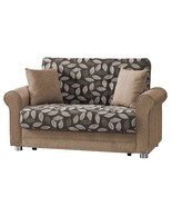 PrimeNest Grandera Beige Convertible Loveseat: Upholstered Storage Solution - $1,417.38 CAD