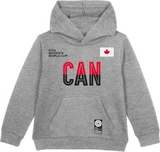Outerstuff FIFA 2023 Womens World Cup Hoodie Canada heather grey little ... - $156.40 MXN