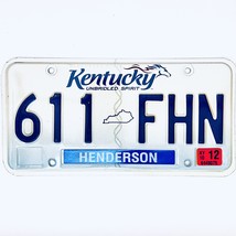 2010 United States Kentucky Henderson County Passenger License Plate 611... - $18.80