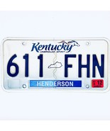 2010 United States Kentucky Henderson County Passenger License Plate 611... - $18.80